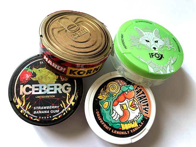 sacchetti senza nicotina